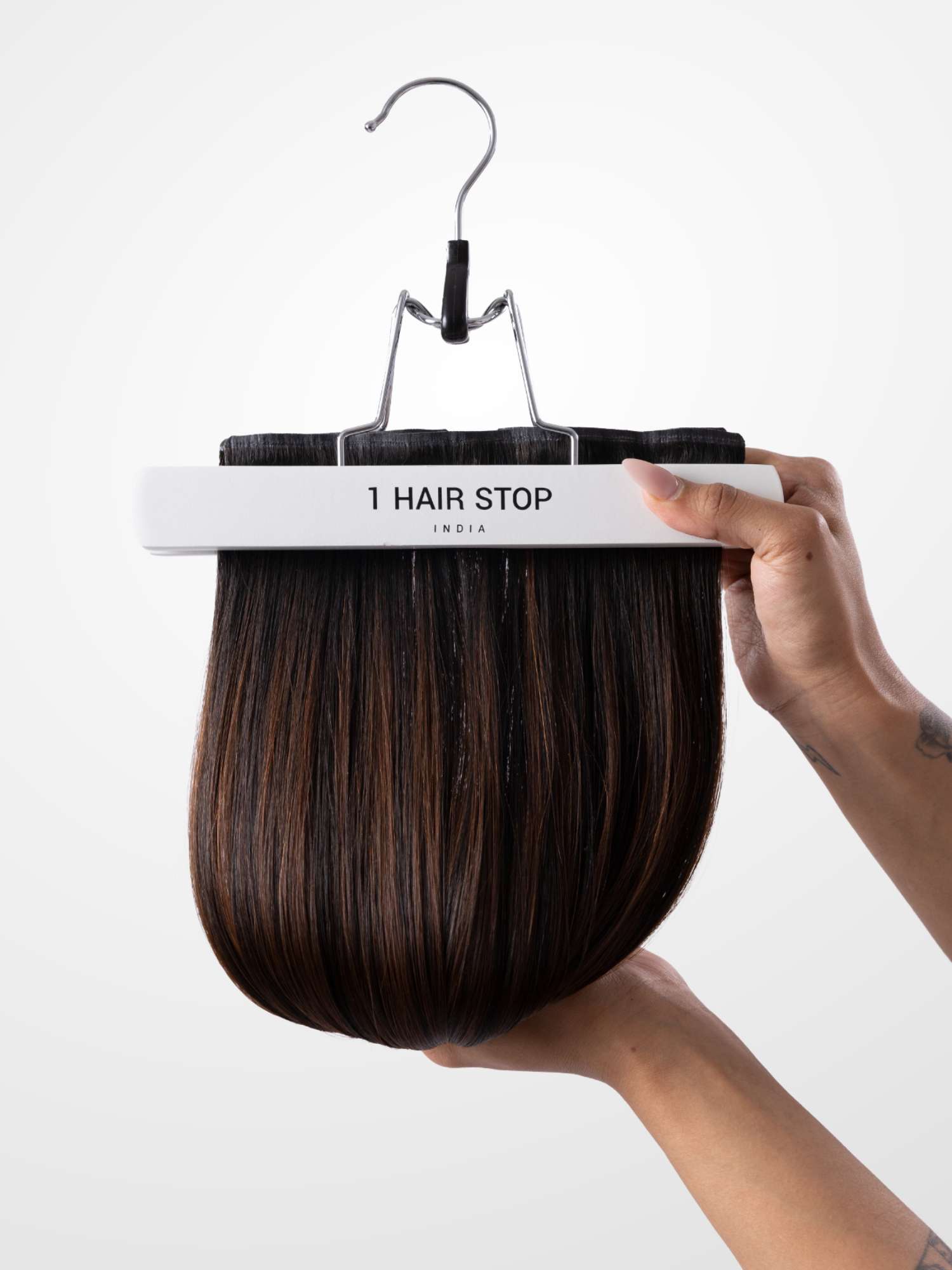 Caramel Brown Balayage - Seamless 3 Set Clip-in Extensions