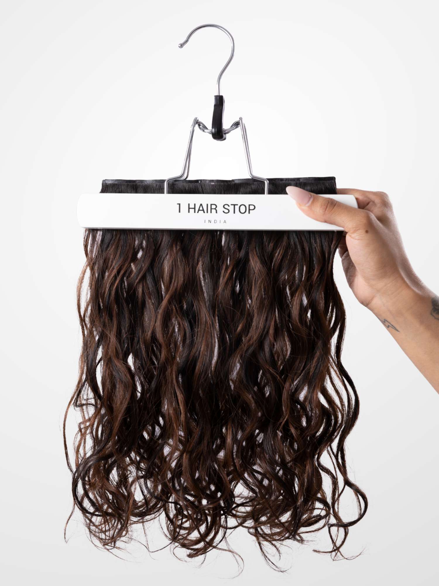 Caramel Brown Balayage - Seamless 3 Set Clip-in Extensions