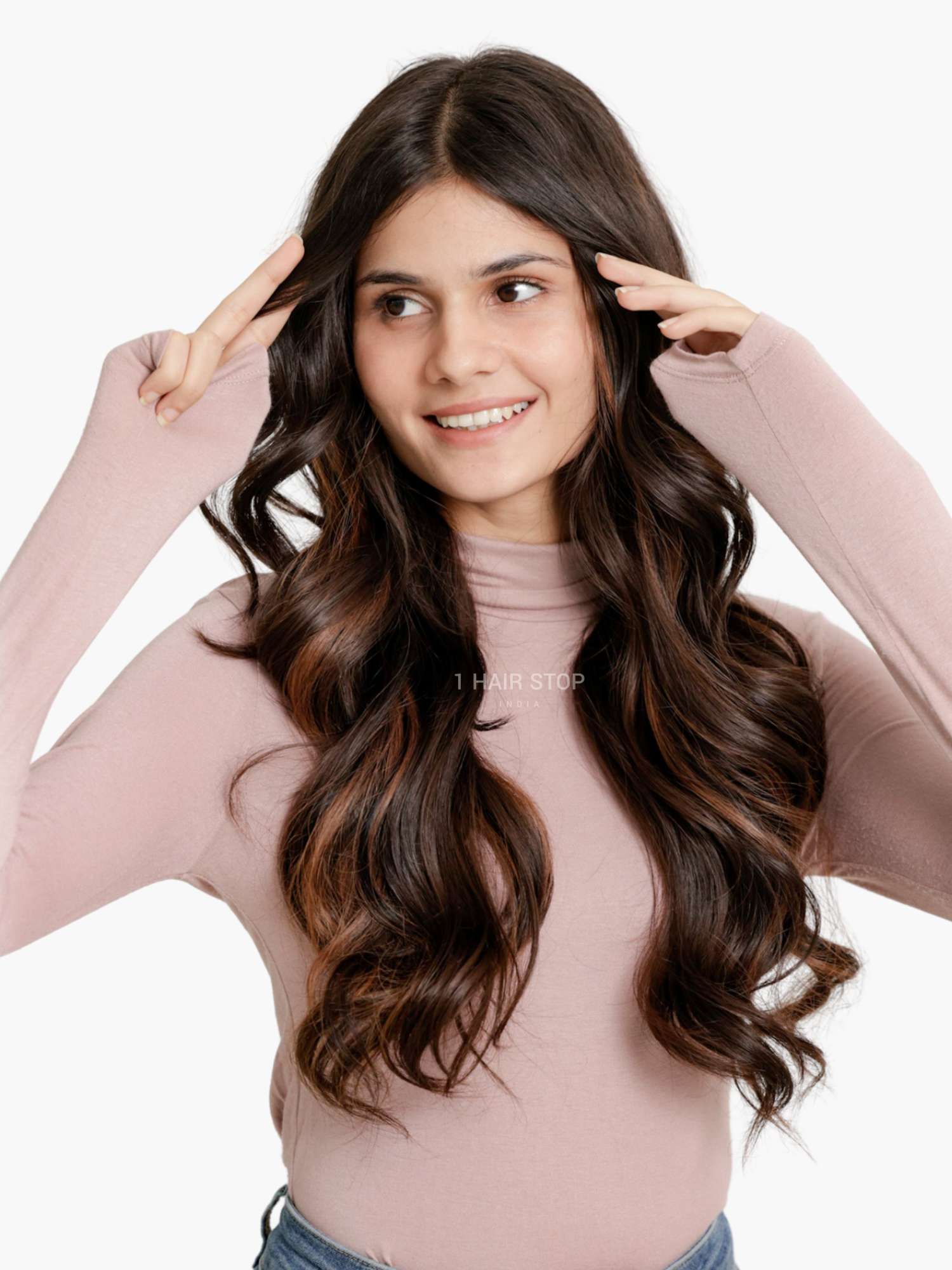 Mocha Brown Balayage - Seamless 3 Set Clip-in Extensions