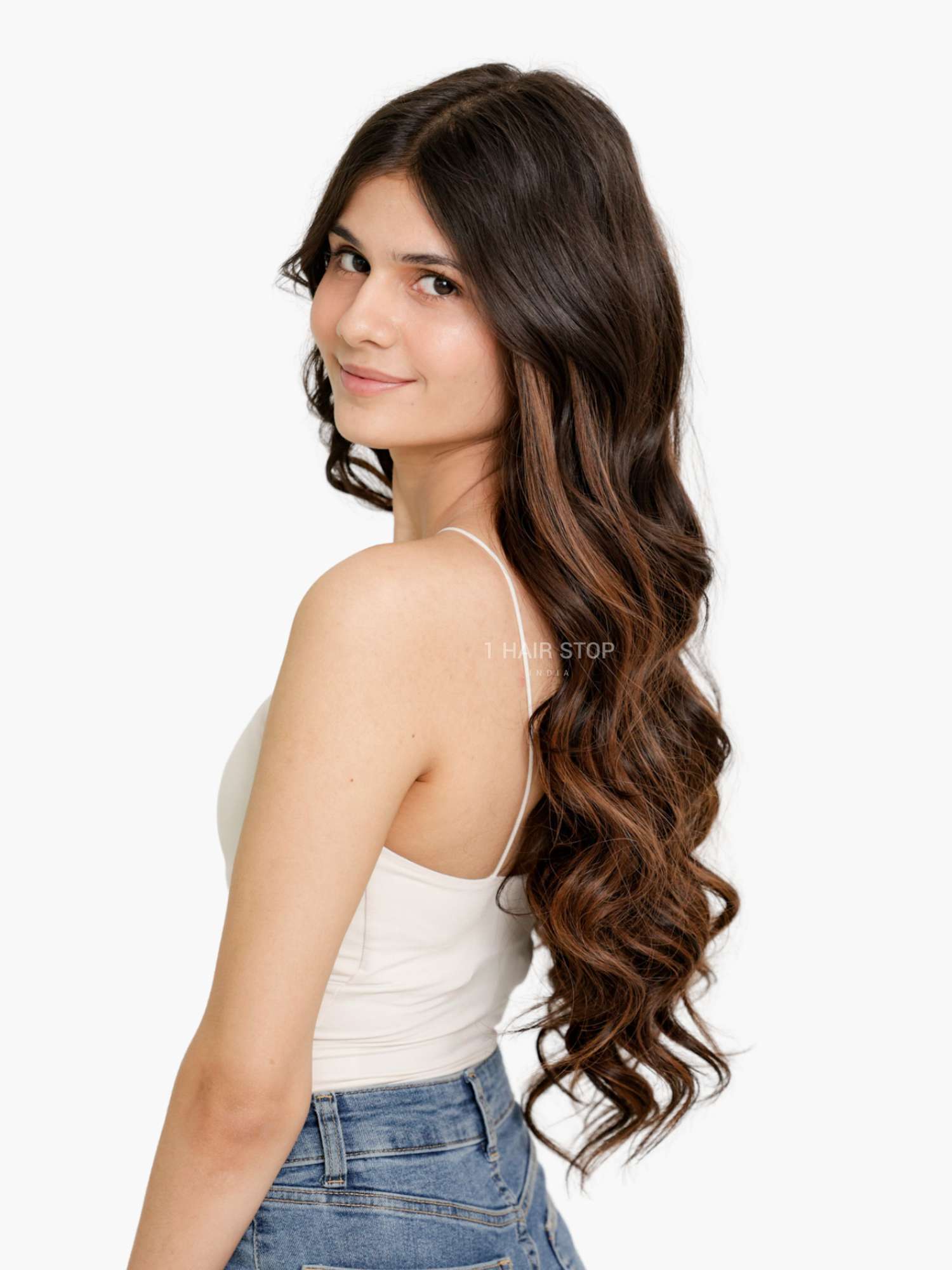 Mocha Brown Balayage Seamless 7 Set Clip-in Extensions