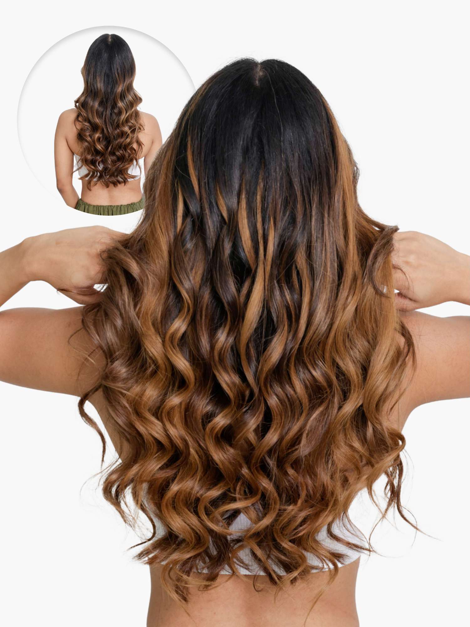 Bronde Balayage - Seamless 3 Set Clip-in Extensions
