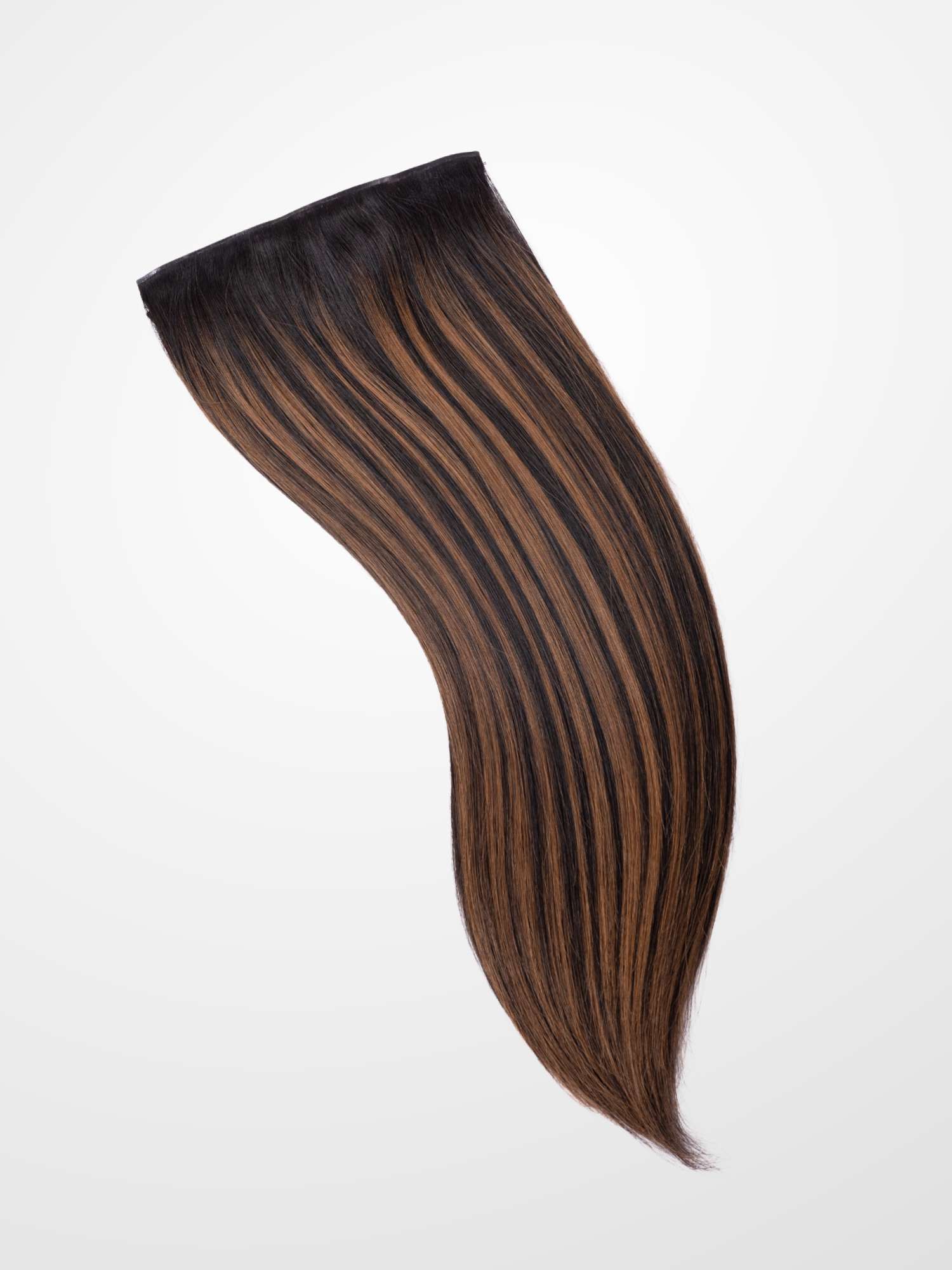 Mocha Brown Balayage Seamless 7 Set Clip-in Extensions