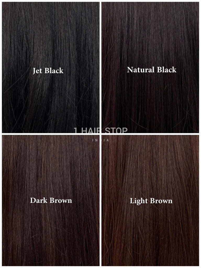 Seamless Three-Set Volumizer - Natural Straight Texture Three Set