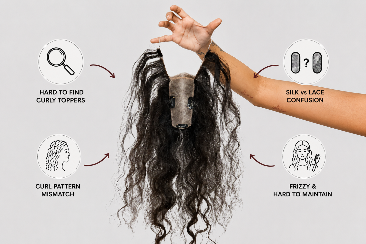 How to Choose Curly Hair Topper Patterns for Women
