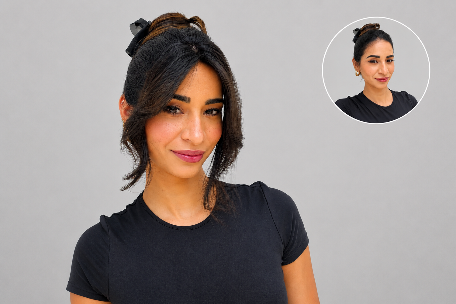 Skinject Clip-In Bangs