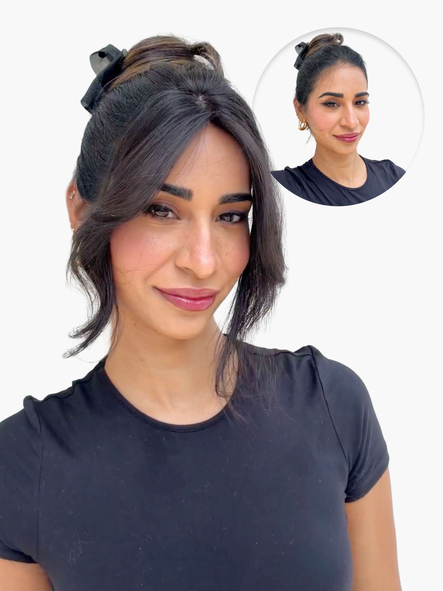 Skinject Clip-In Bangs