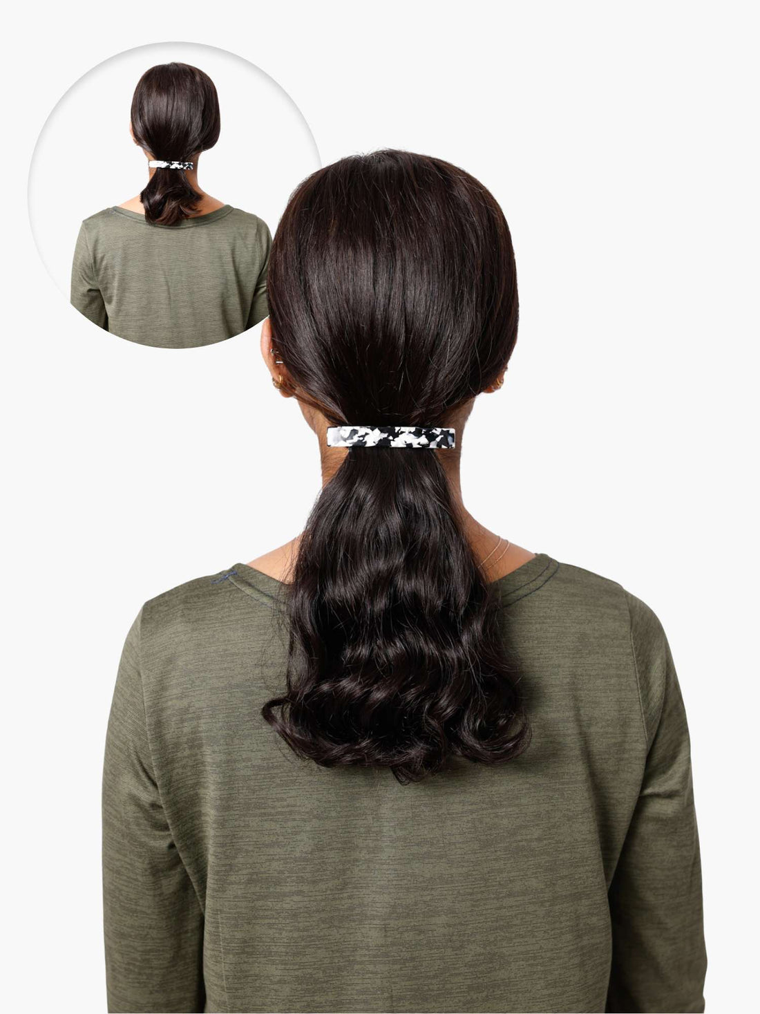 Flat Clip-in Ponytail Extensions