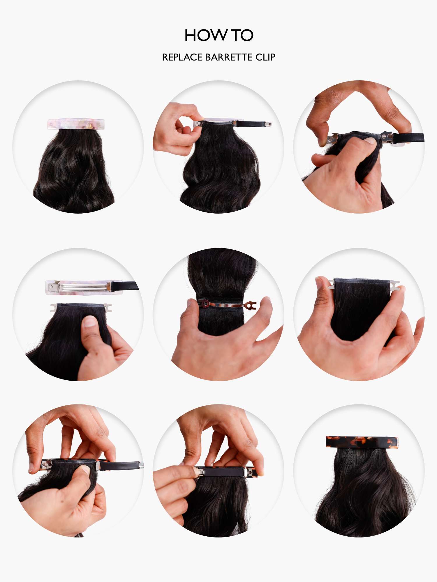 Flat Clip-in Ponytail Extensions