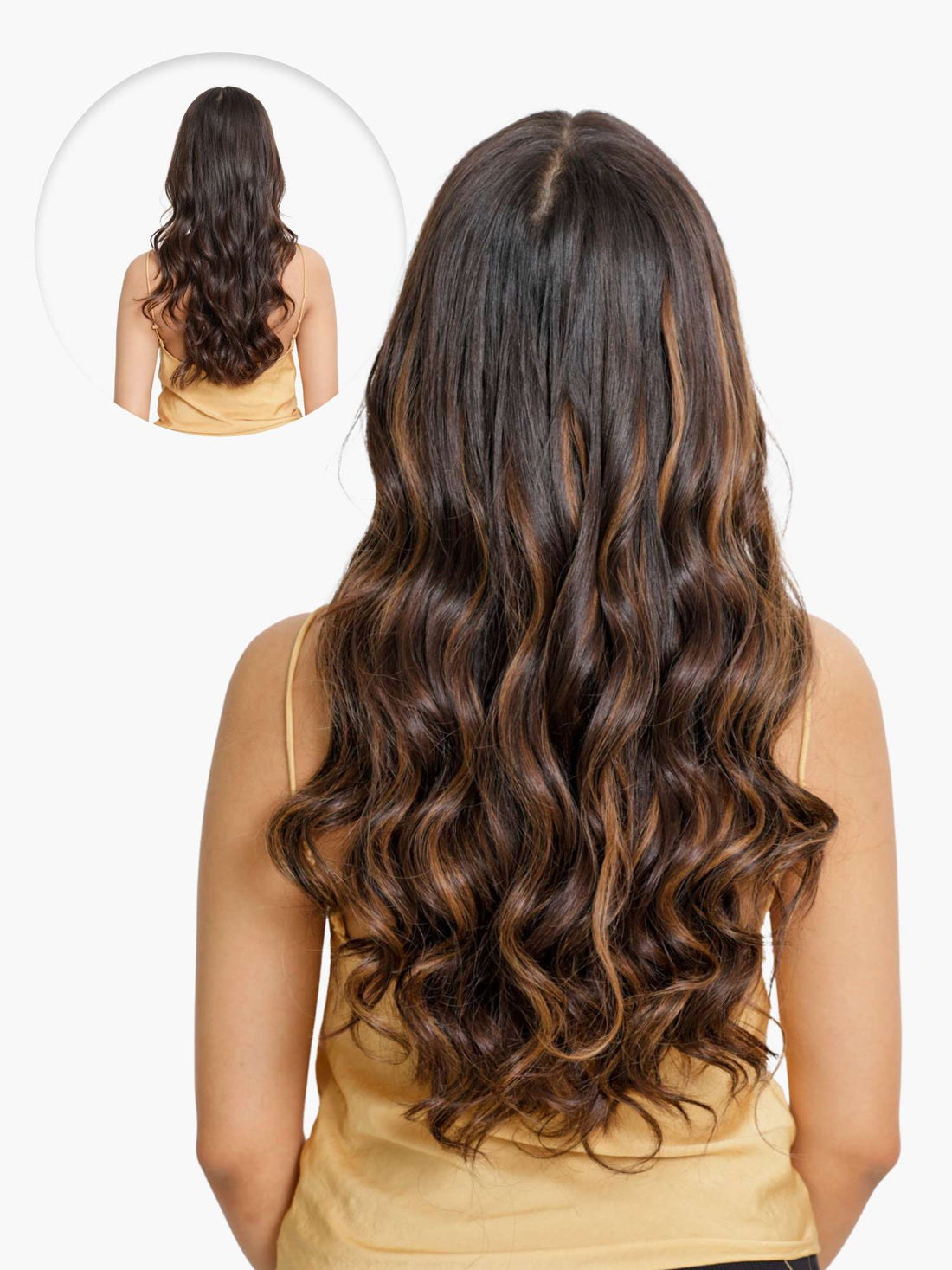 Bronze Balayage - Seamless 3 Set Clip-in Extensions