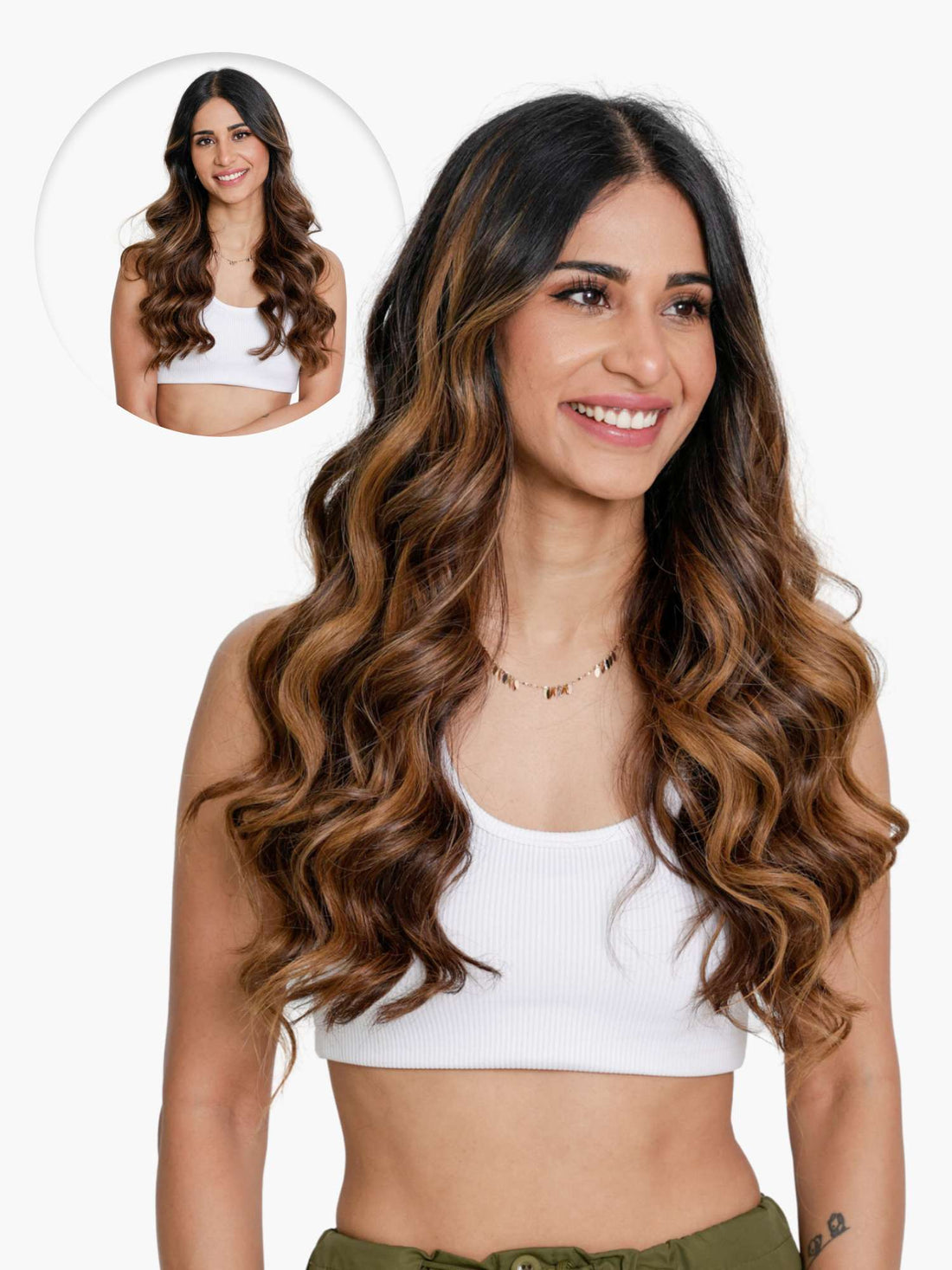 Bronde Balayage - Seamless 3 Set Clip-in Extensions